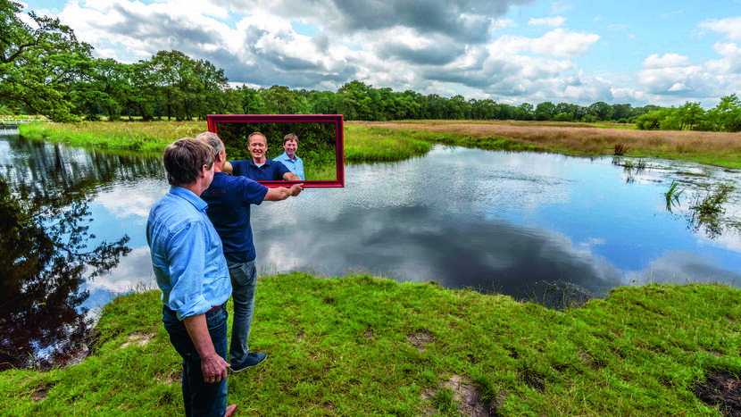 Matthijs Buurman, Programmamanager kustontwikkeling Provincie Groningen en Erik Jolink, Projectmanager Brede Groene Dijk/Dollarddijk Waterschap Hunze en Aa’s